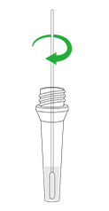 Drop 5㎕ of serum or plasma, or 10㎕ of whole blood into sample position